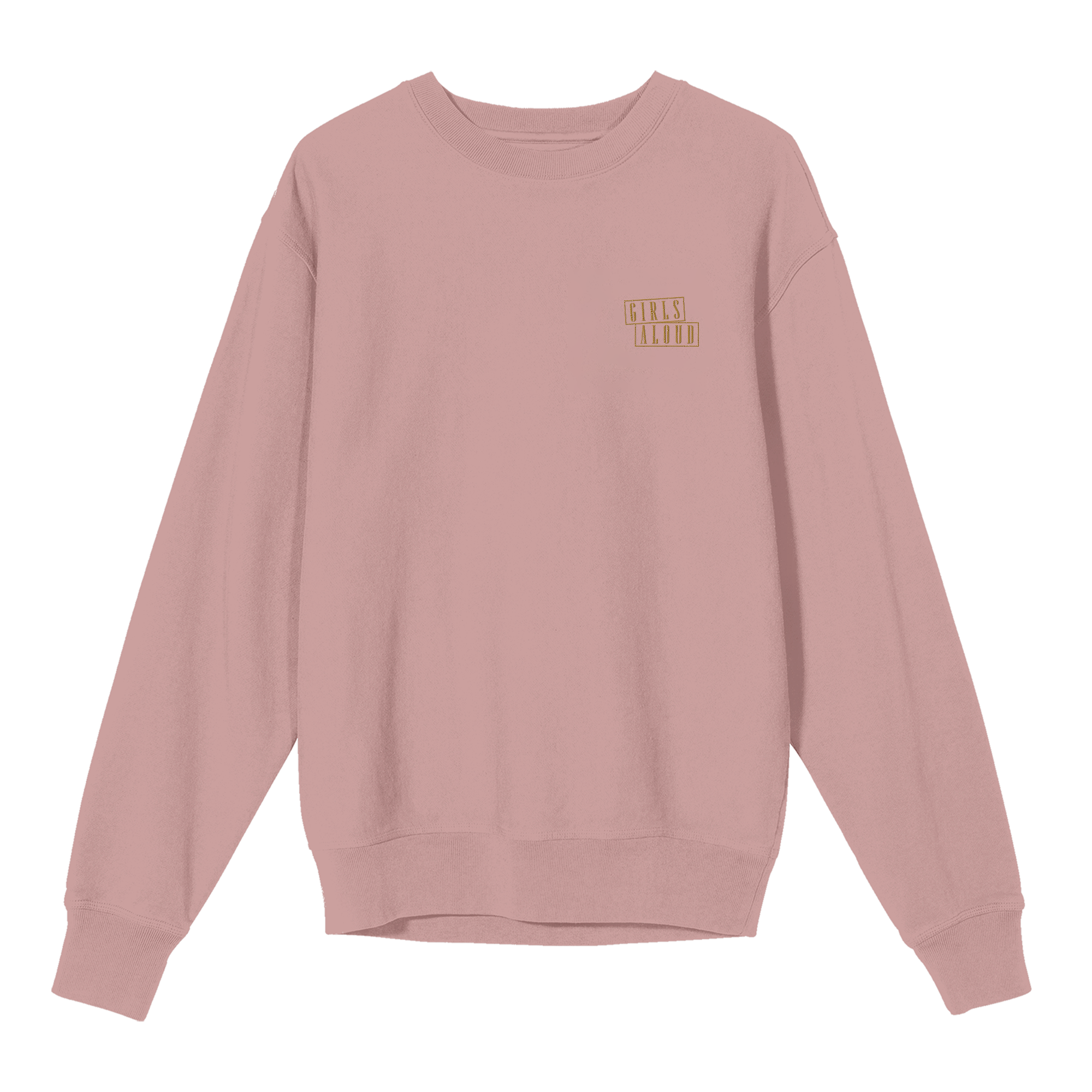 Tour Embroidered Logo Exclusive Pink Crewneck Girls Aloud