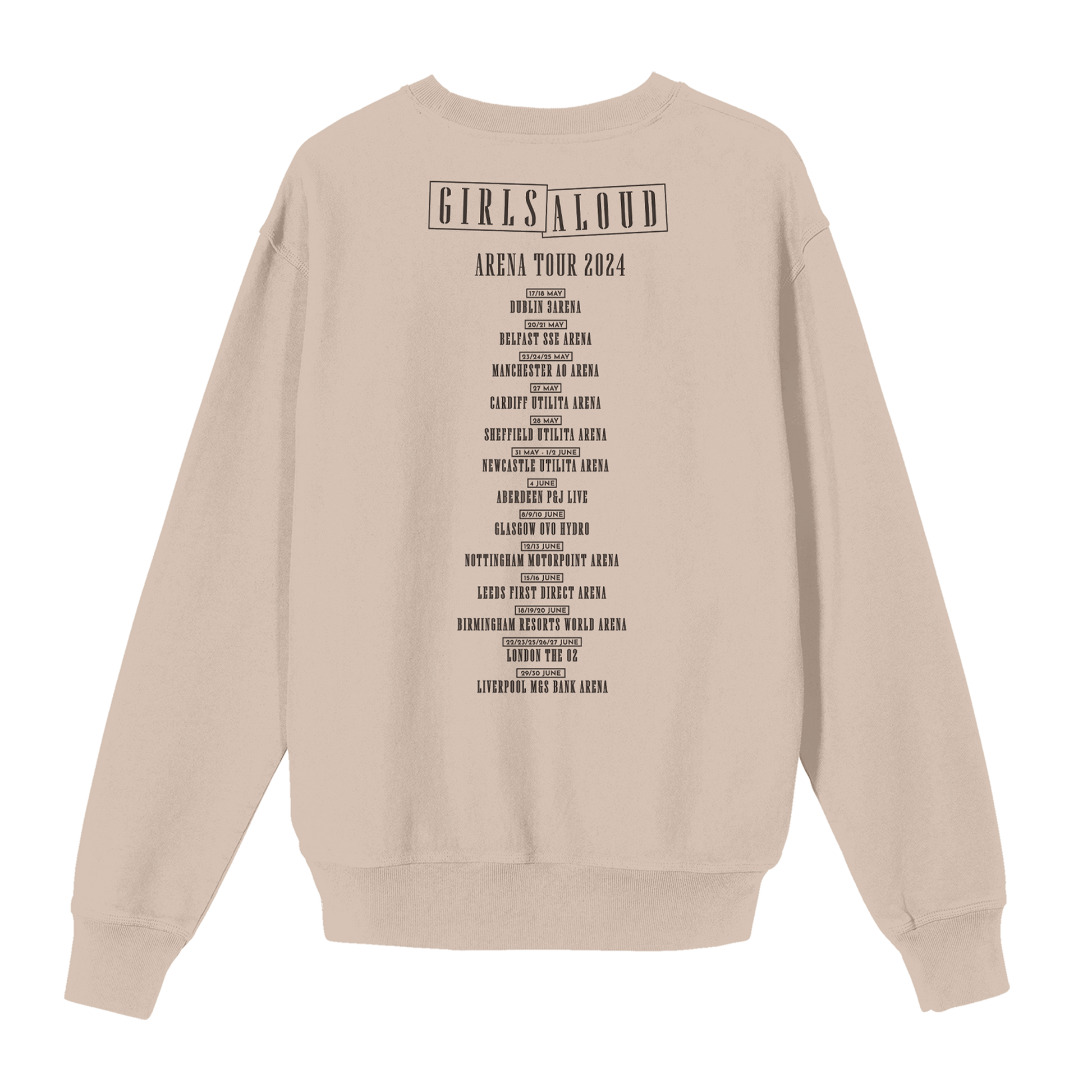 9-10 years old girls nude Arena Tour 2024 Dates Nude Sweatshirt – Girls Aloud