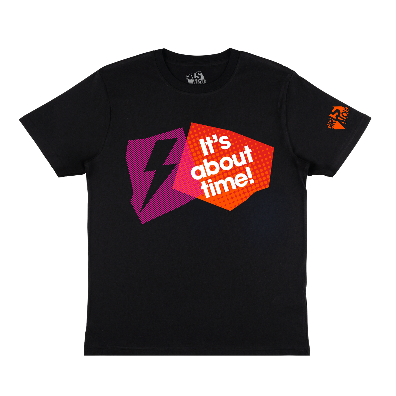 Sarah Slogan Black Tee – Girls Aloud